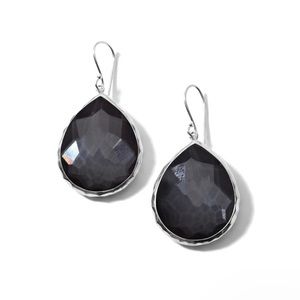 Ippolita Onyx Large Teardrop Earrings